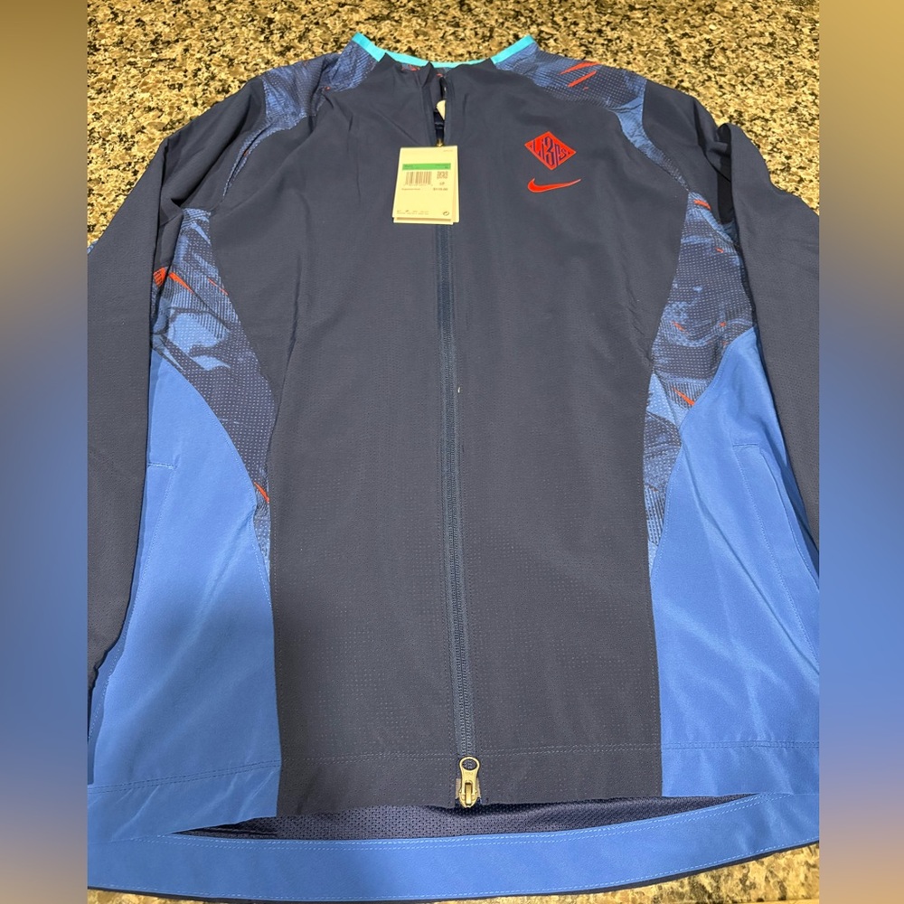 Nike England Soccer National Team Club Woven Full Zip Men’s XL 3 Lions Logo